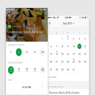 Online Restaurant Table Booking